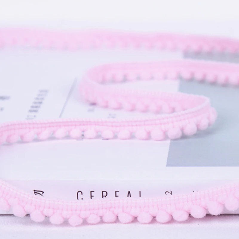 Кружевной Мини-помпон для шитья и штор 10 м лента с бахромой | Дом сад