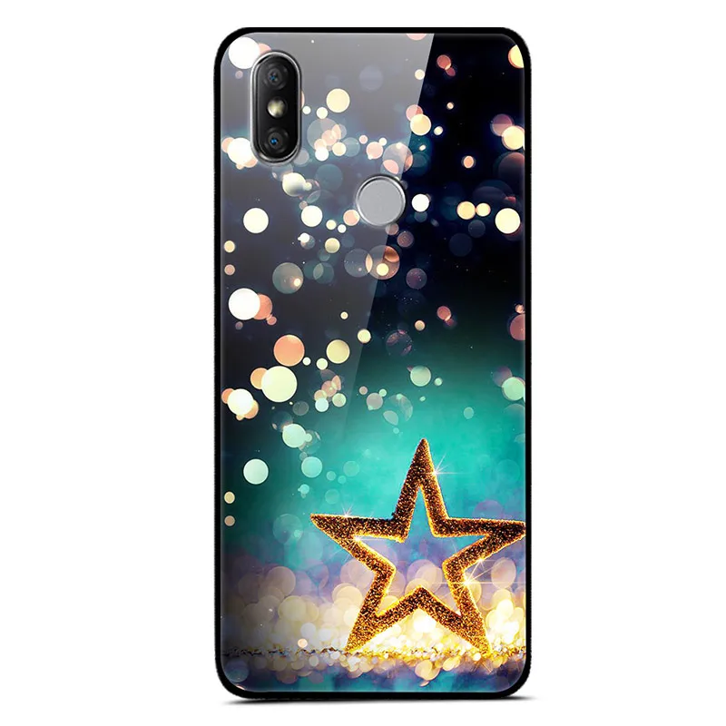 Чехол для Xiaomi Redmi S2 из закаленного стекла с изображением планеты космос, стеклянный чехол для задней панели Xiaomi Xiomi Redmi S2, чехол для Redmi S 2