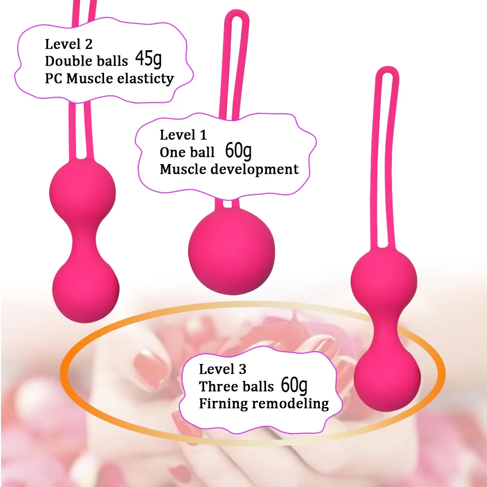 Умный Вагинальный тренажер Кегеля вагинальный вибратор шарик секс-игрушка Q100 |
