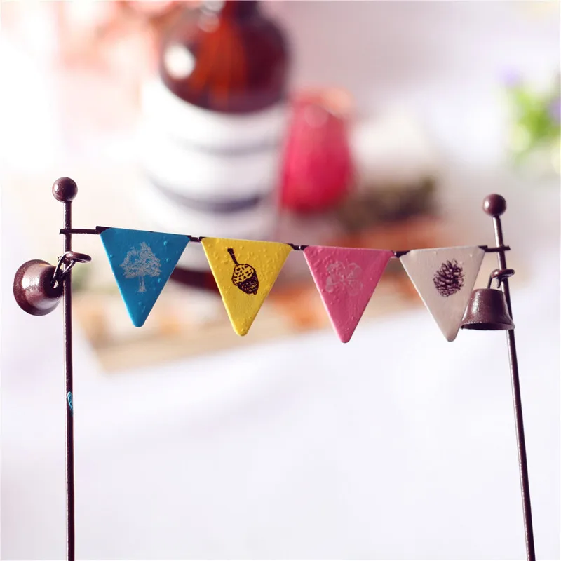 

French Antique Iron Furnishings Garden Handmade Colored Fence Iron Plate Home Decoration