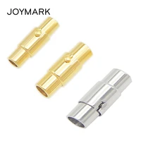 stainless steel swivel double insurance magnetic clasps jewelry making accessories 8 sizes 2mm 10mm hole bxgc 027