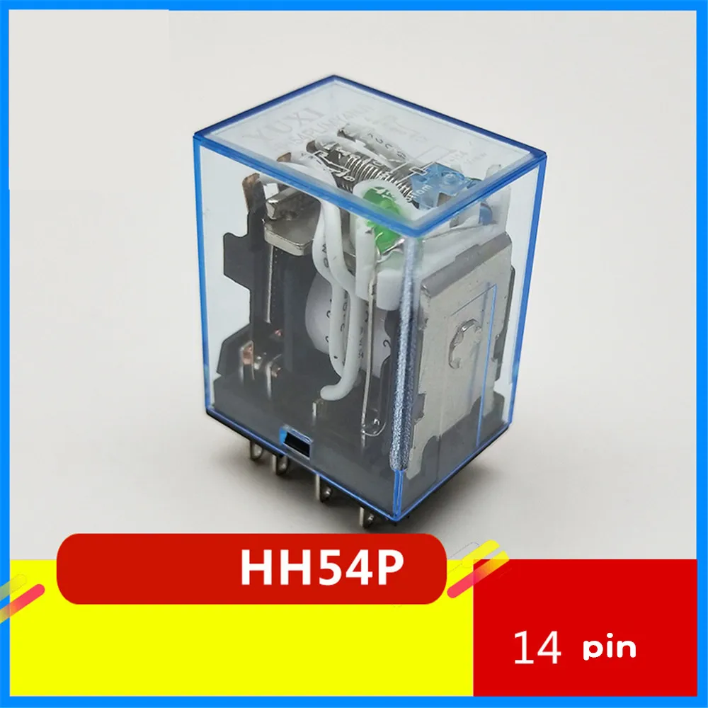 1 шт. MY4NJ электронное Микро Мини электромагнитное реле 5A 14PIN катушка 4DPDT с PYF14A