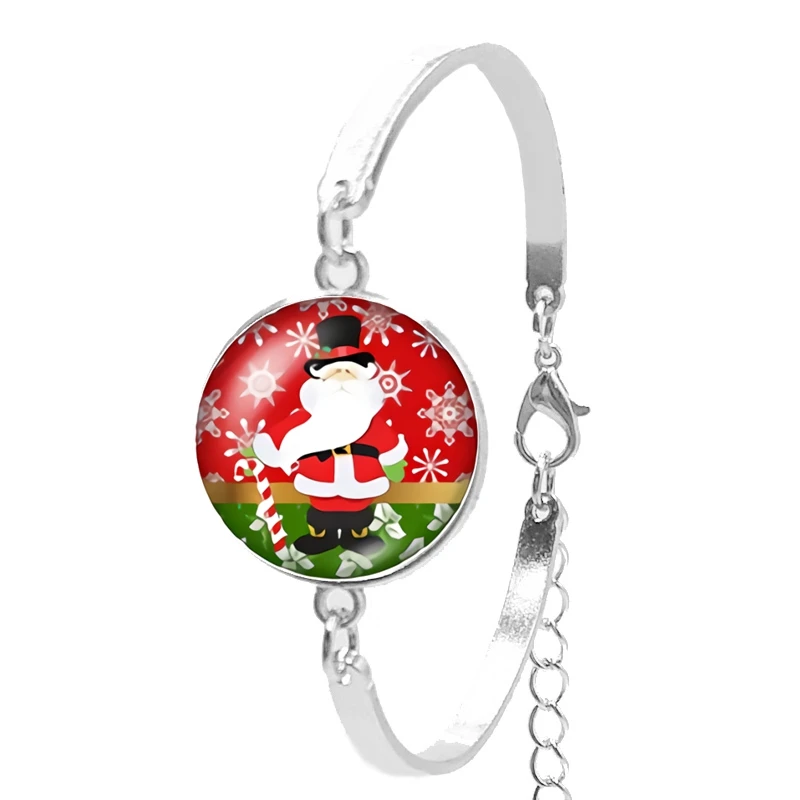 2019 лучшие продажи новейший Рождественский мультфильм Санта Клаус серии стекло