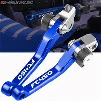 motorcycle billet foldable pivot clutch brake lever handle for husqvarna te250 fe250 fe450 fe501 fc250 fc450 fx350 450 dirt bike