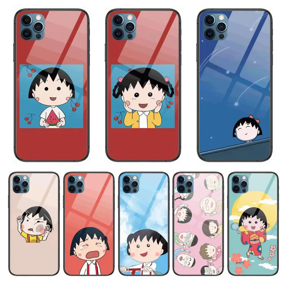 

Chibi Maruko chan case Fashion Phone Case cover For OPPO A91 9 83 79 92s 5 F9 A7X Reno2 Realme6pro 5 black tpu cell cover
