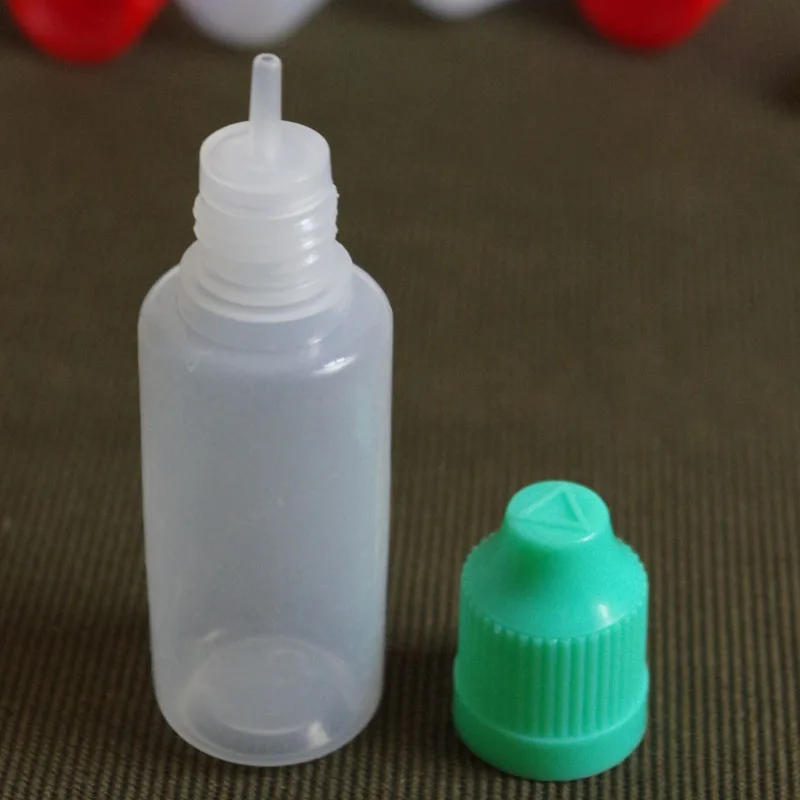Пластиковая бутылка с иглой 10 шт. 20 мл мягкая полиэтиленовая для жидкости