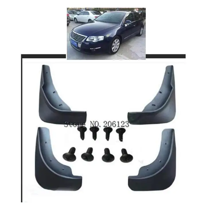 Для VW Passat B6 3C 2005 2011 седан брызговики Брызговики крыло брызговиков 2006 2007 2008 2009 2010