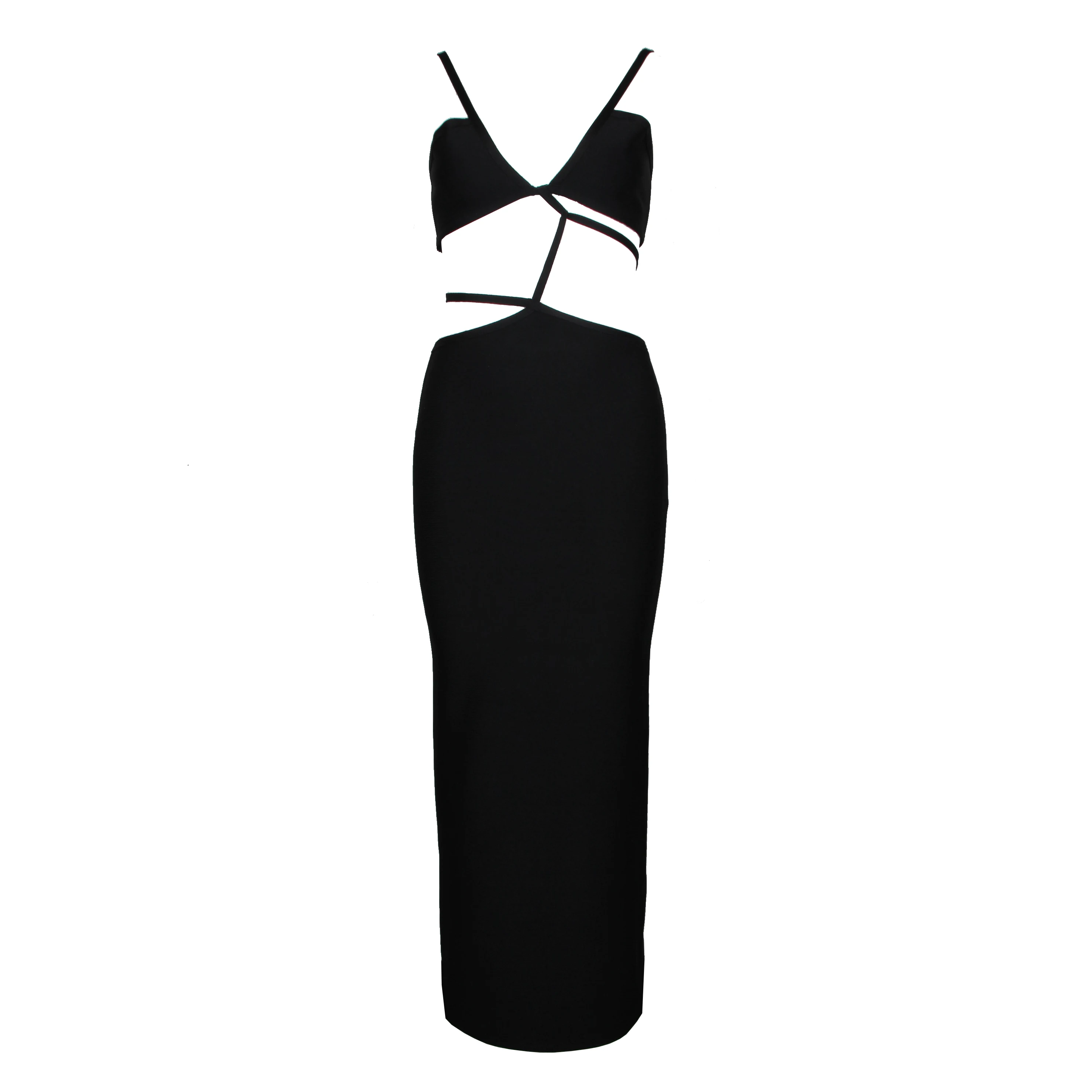 

Sexy Women Dress Bandage Black Bodycon New Party Club Celebrity Elegant Sleeveless Summer Dresses