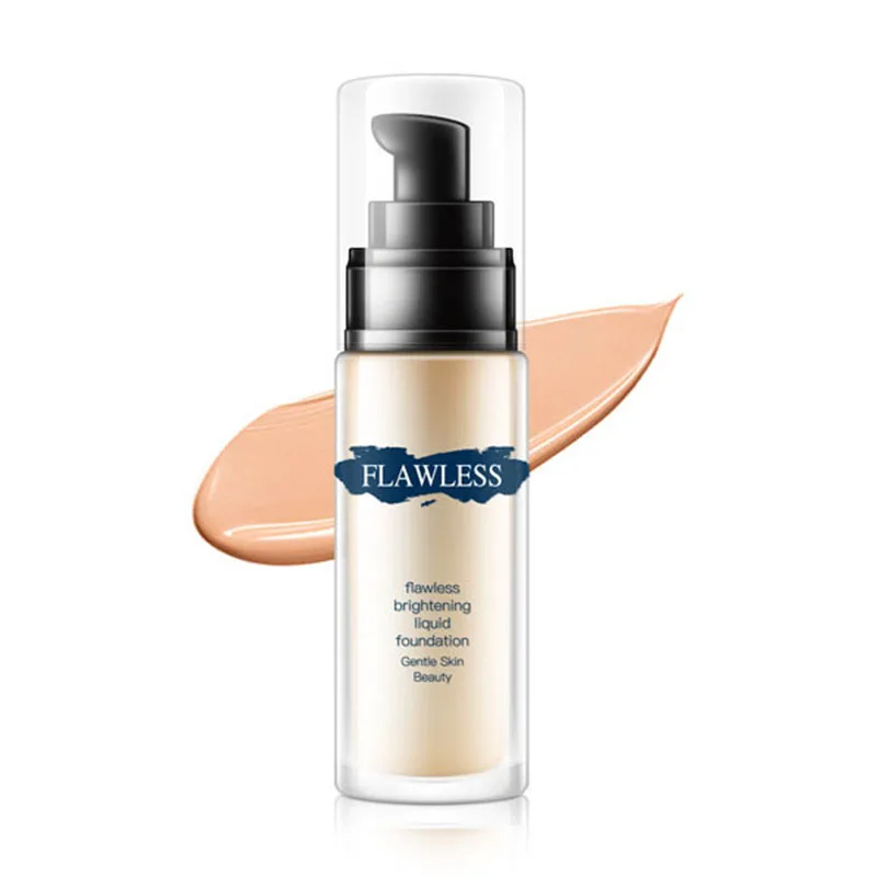 

1PC 30ml Liquid Foundation Repair Waterproof High Covering Invisible Pores Concealer Skin-friendly Beauty Makeup Cosmetics