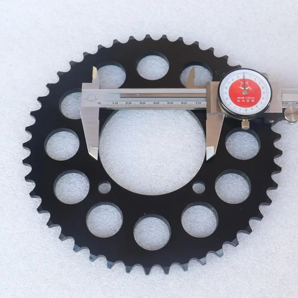 420 цепей 45T 76 мм мотоциклетные цепные звездочки задние для 110cc 125cc 140cc Dirt Pit