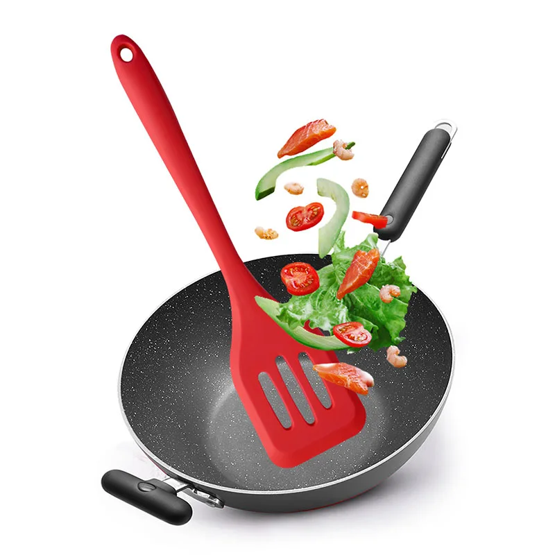 

Baking Silicone Kitchenware 5-Piece Set Non-Stick Cooking Soup Spatula Spoon Egg Beater Tableware Kitchen Supplies