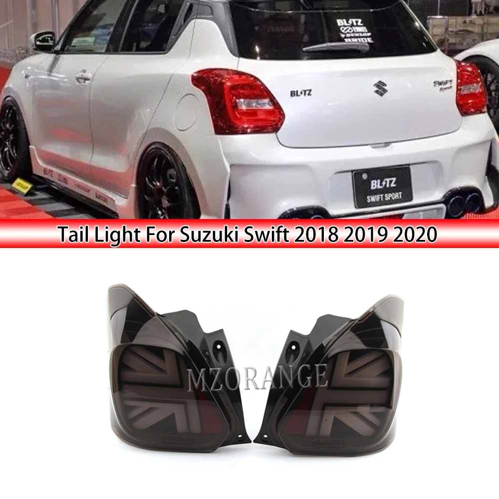 

Задний фонарь MZORANGE для Suzuki Swift 2018-2020, задний фонарь в сборе, задний фонарь, поворотный сигнал поворота, автомобильные аксессуары