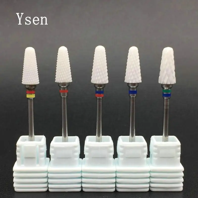 Керамическая фреза из карбида для электрической дрели маникюрная Машинка