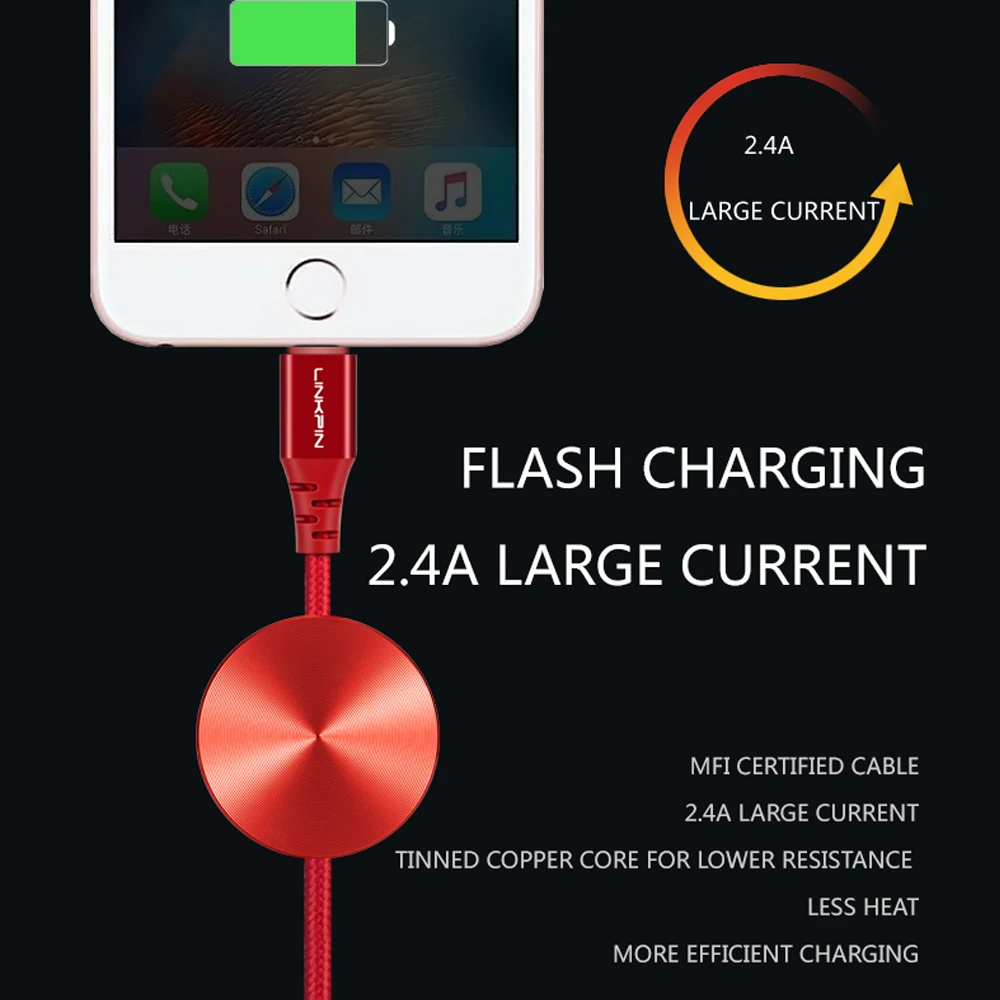 LINKPIN USB кабель для iphone 11 pro max Xs Xr X 8 7 6 plus 6sipad air mini 4 Быстрая зарядка s зарядного