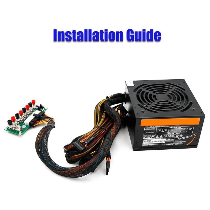 Electric Circuit 24Pins Atx Benchtop Computer Power Supply 24 Pin Breakout Board Module Dc Plug Connector With Usb 5V Port | Электроника