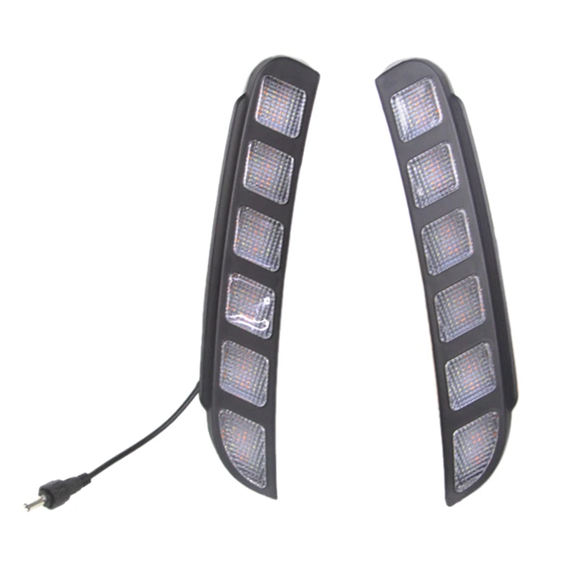 

2Pcs for 2016-2018 Explorer EXPLORER DRL Two-Color Daytime Running Light