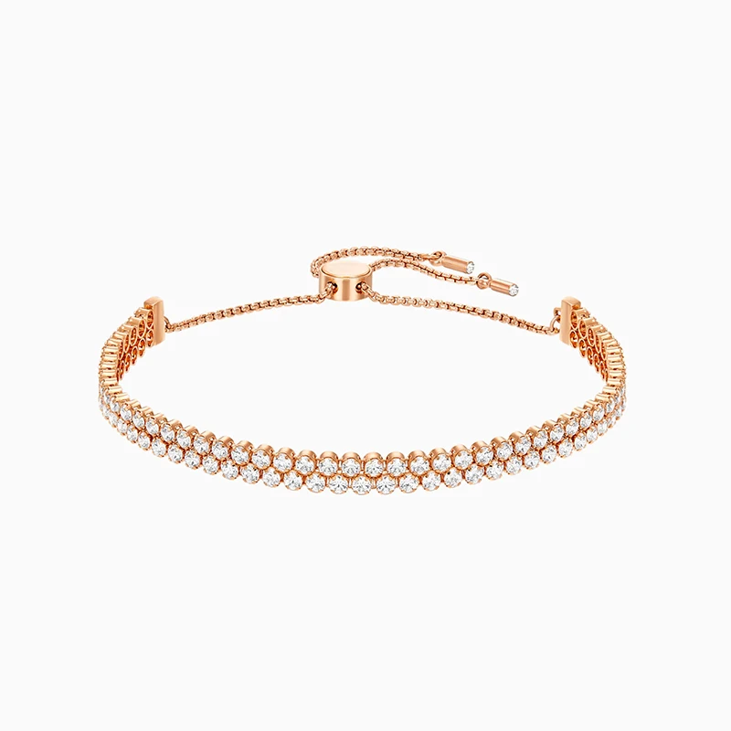 Модные ювелирные изделия SWA новый стиль тонкий браслет элегантная форма линии