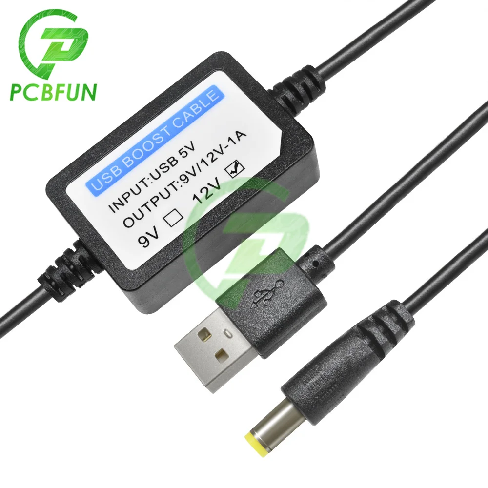 USB-кабель для зарядки 5 В-9 В/12 В постоянного тока 1 А 2 1x5 мм | Электронные компоненты