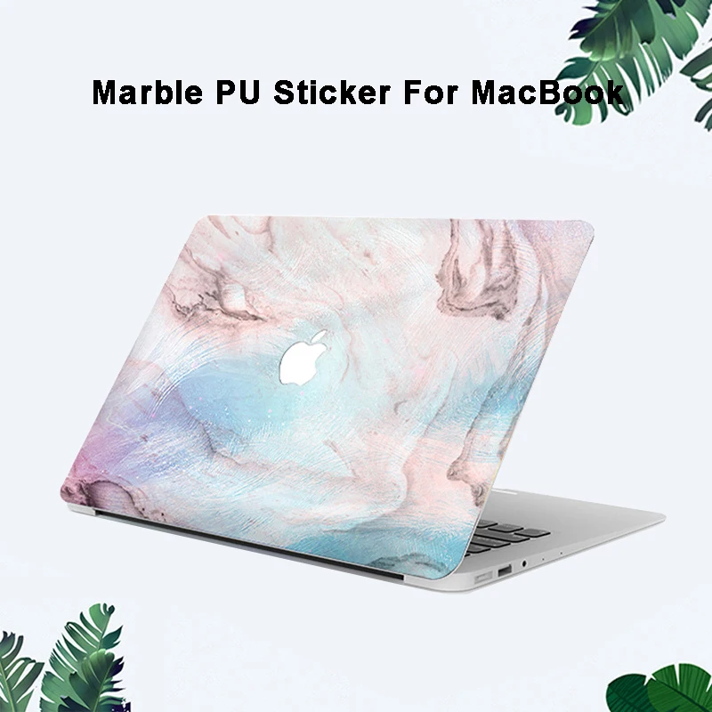 Мраморная наклейка для ноутбука MacBook Pro 16 13 дюймов 2019 A2141 A2159 верхняя и нижняя