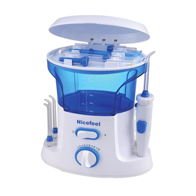 Nicefeel ирригатор для полости рта 7 шт. наконечники воды Flosser Электрический