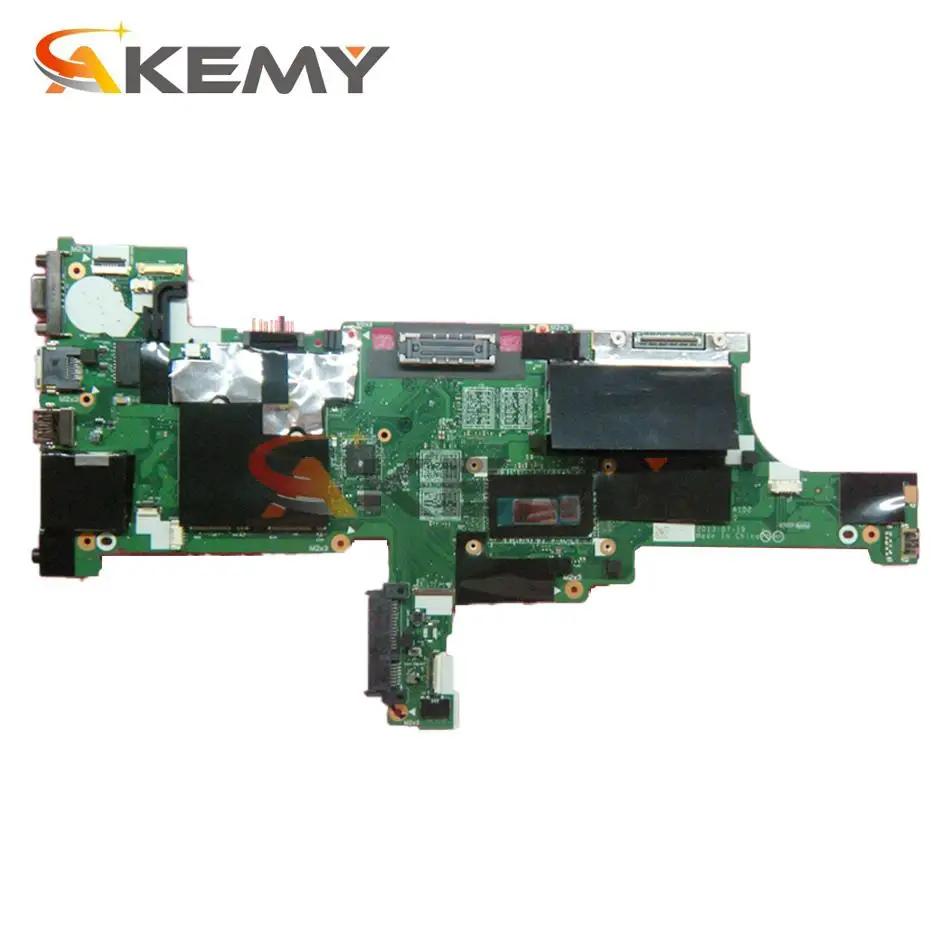 for lenovo thinkpad t440 laptop motherboard vivl0 nm a102 mainboard with i5 4300u cpu ddr3l pc3l memory 100 test work free global shipping