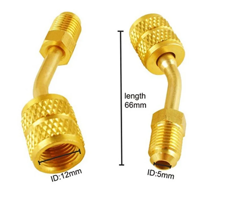 

600pcs Refrigerant R410 Adapter R410 Adapter 1/4 Turn 5/16 Copper Joint Adapter Fluoridated hot