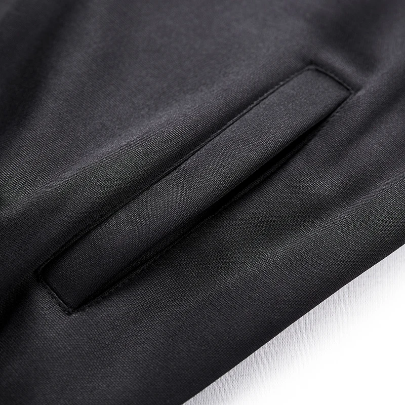 

Tracksuits Men Polyester Sweatshirt Sporting Fleece Gyms Autumn Jacket + Pants+sweatershirt Casual Men's Suit Sportswear Fitness