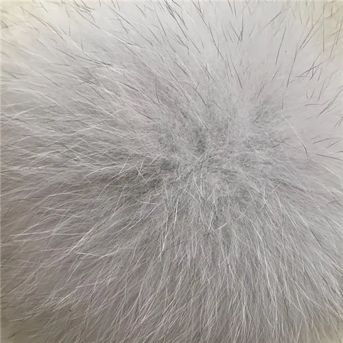 Light grey Жилет из натурального Лисьего меха, новинка, в полоску, на молнии, толстый зимний женский жилет из натурального меха, жилет из натурального меха с капюшоном для женщин - Цвет: Light grey