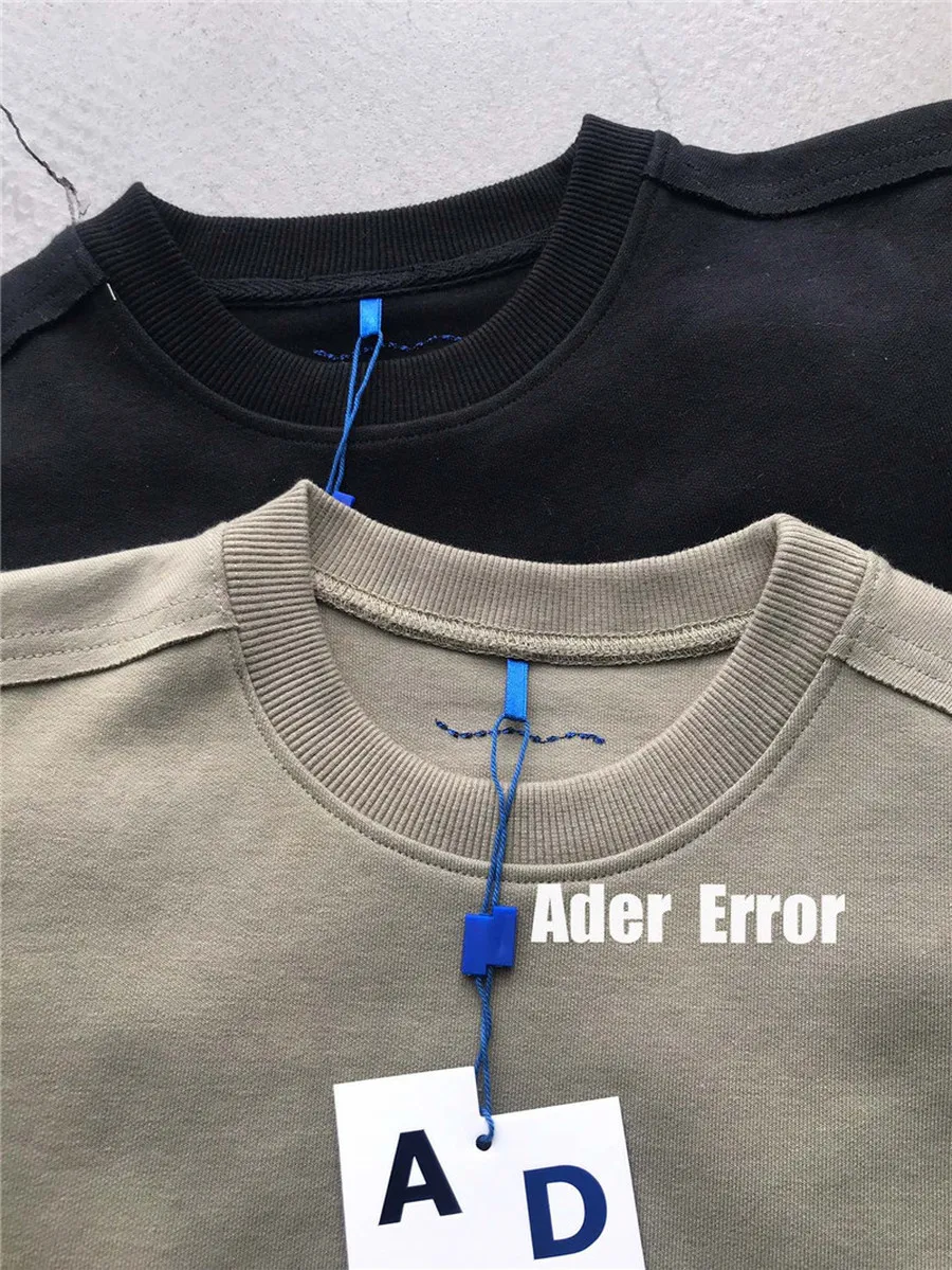 

Adhesive Paper Style Classic Printing Ader Error Sweatshirts Men Women 1:1 High Quality Adererror Crewneck Hoodie
