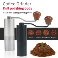 coffee grinder mini stainless steel high quality aluminum hand manual coffee bean grinders milling kitchen coffee making tools