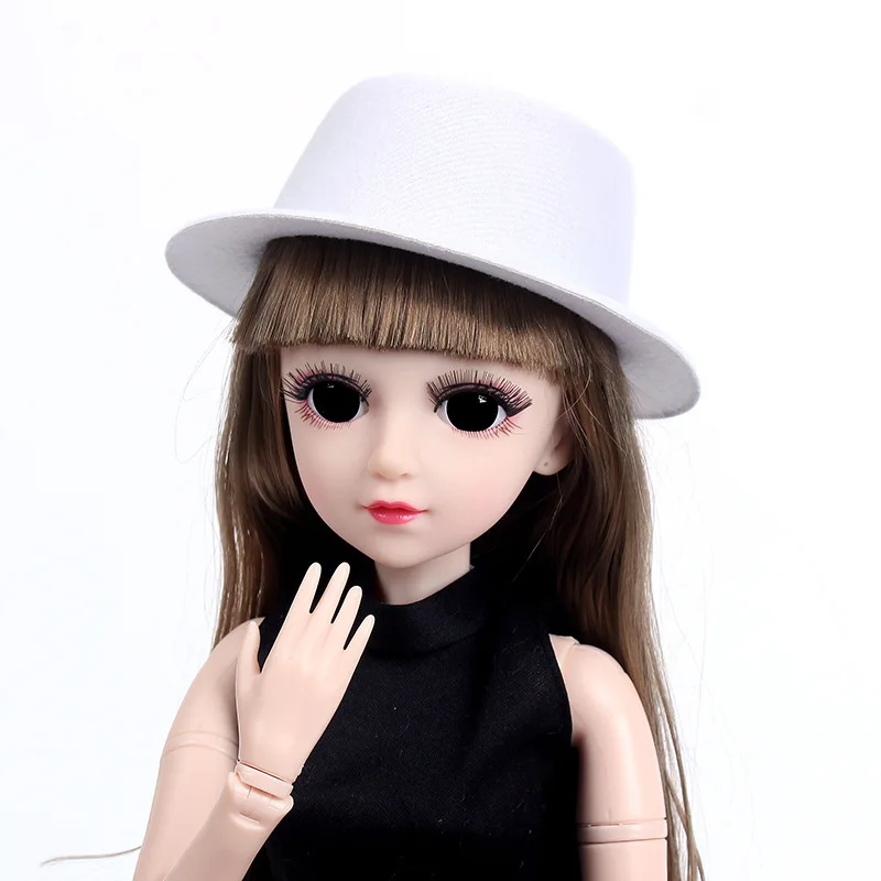 Шапка для кукол аксессуары для 60 см 1/3 BJD кукла круглая шляпа Головной убор одежда аксессуары детские игрушки подарок для девочек