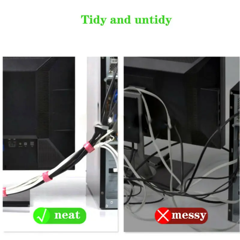 5 м * 2 см нейлоновые кабельные стяжки силовой провод петля лента