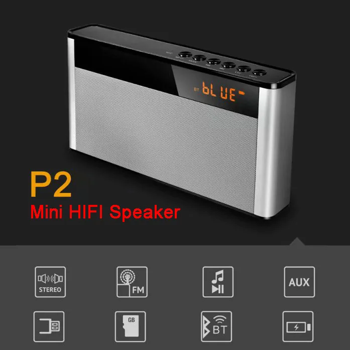 HIPERDEAL светодиодный беспроводной Bluetooth динамик карта портативный fm радио без