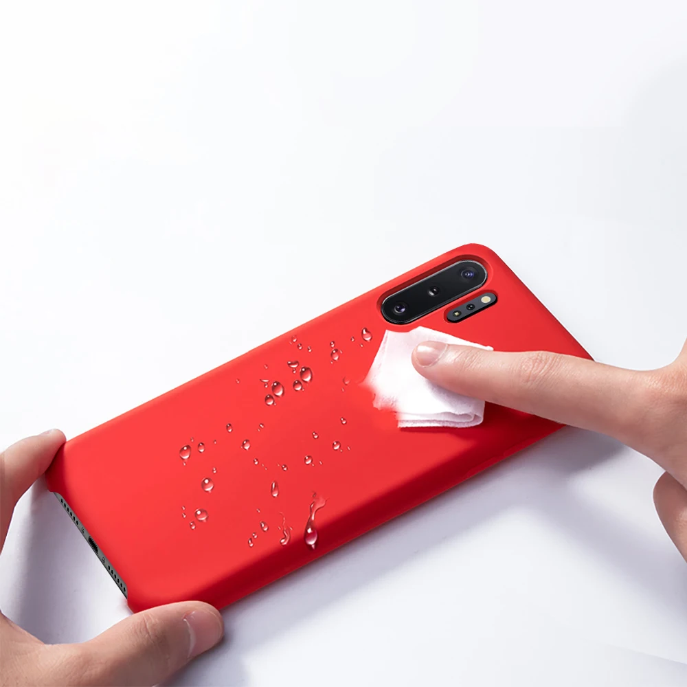 Для samsung Note 10 Plus чехол для samsung Galaxy S8 S9 S10 S10e Note 8 9 10 Plus 5G Pro мягкий жидкий силиконовый чехол-накладка