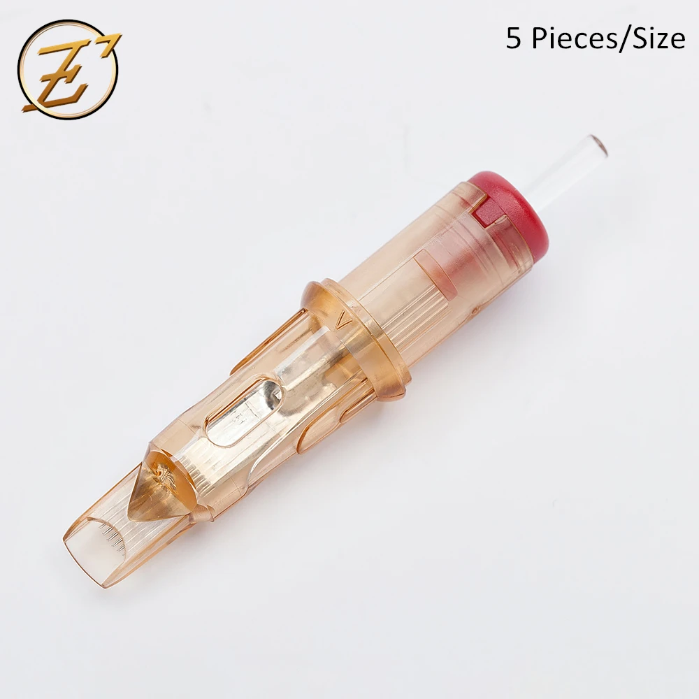 EZ V System Tattoo Cartridge Needles Liner Shader Elastic Membrane for Rotary Machine 5 Pieces Simple Package | Красота и здоровье