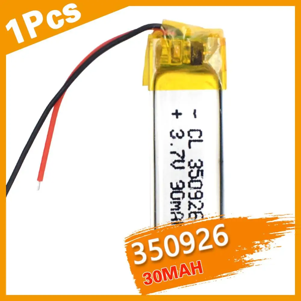 Перезаряжаемая литий ионная батарея 3 7 V 90MAH 350926 полимерные аккумуляторы для MP3 MP4