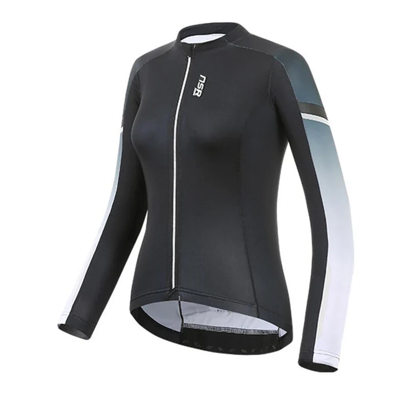 Корейская футболка NSR с длинным рукавом для весны и осени Женская горного