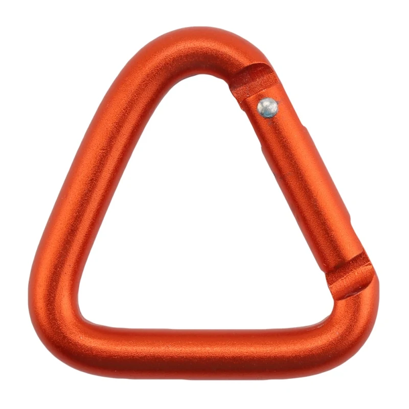

1PC Multifunction Aluminium Alloy Triangle Carabiner Outdoor Camping Hiking Keychain Snap Clip Hook Kettle Buckle Carabiner