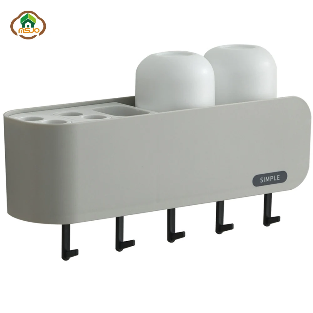 Настенные держатели для зубных щеток MSJO подставка аксессуары ванной комнаты