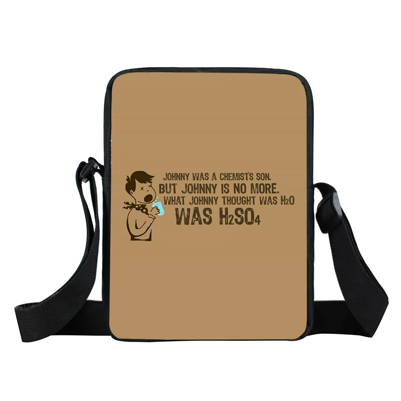 Женские сумки-мессенджеры с 3D-принтом необычная и забавная Фотосумка на плечо