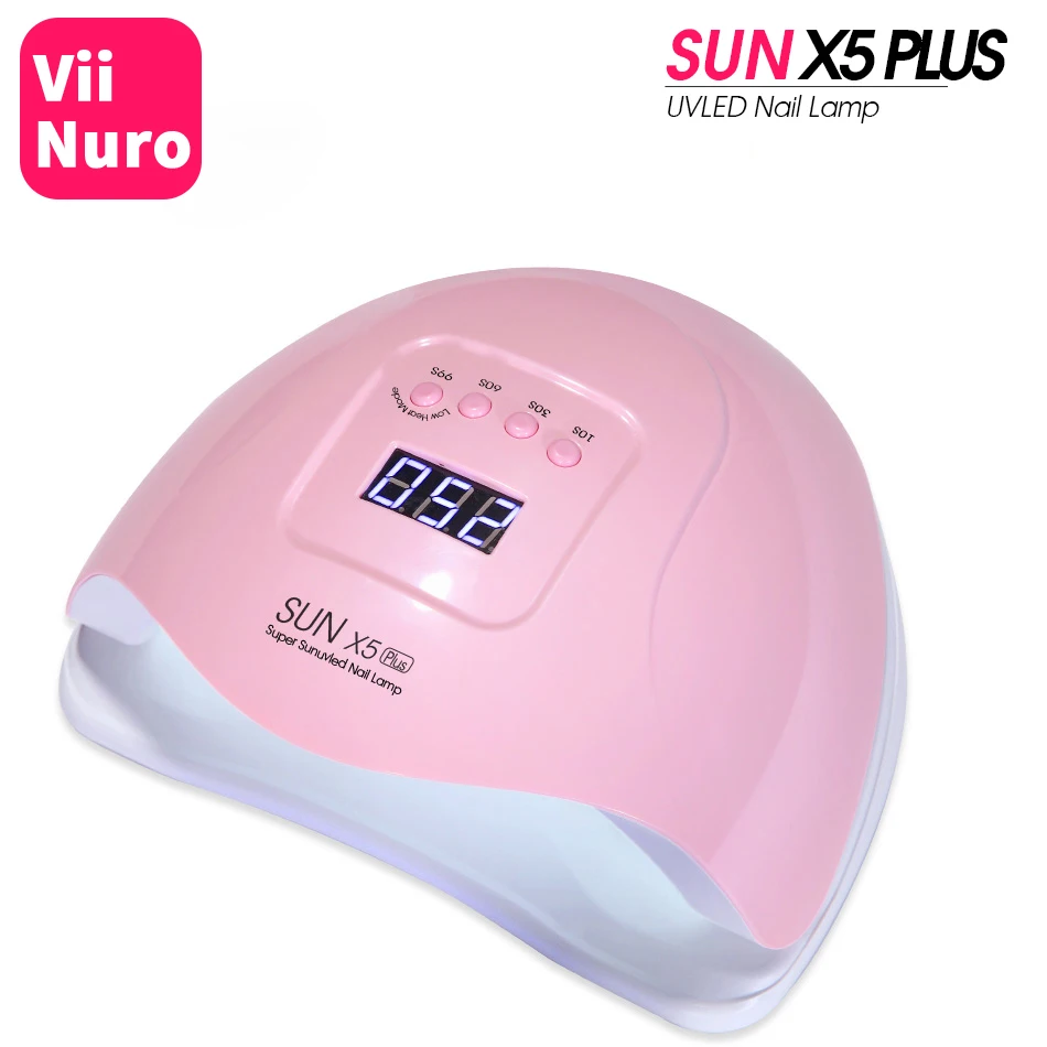 ViiNuro 54 Вт Сушилка для ногтей Sun X5 Plus лампа сушки гель лака маникюра с