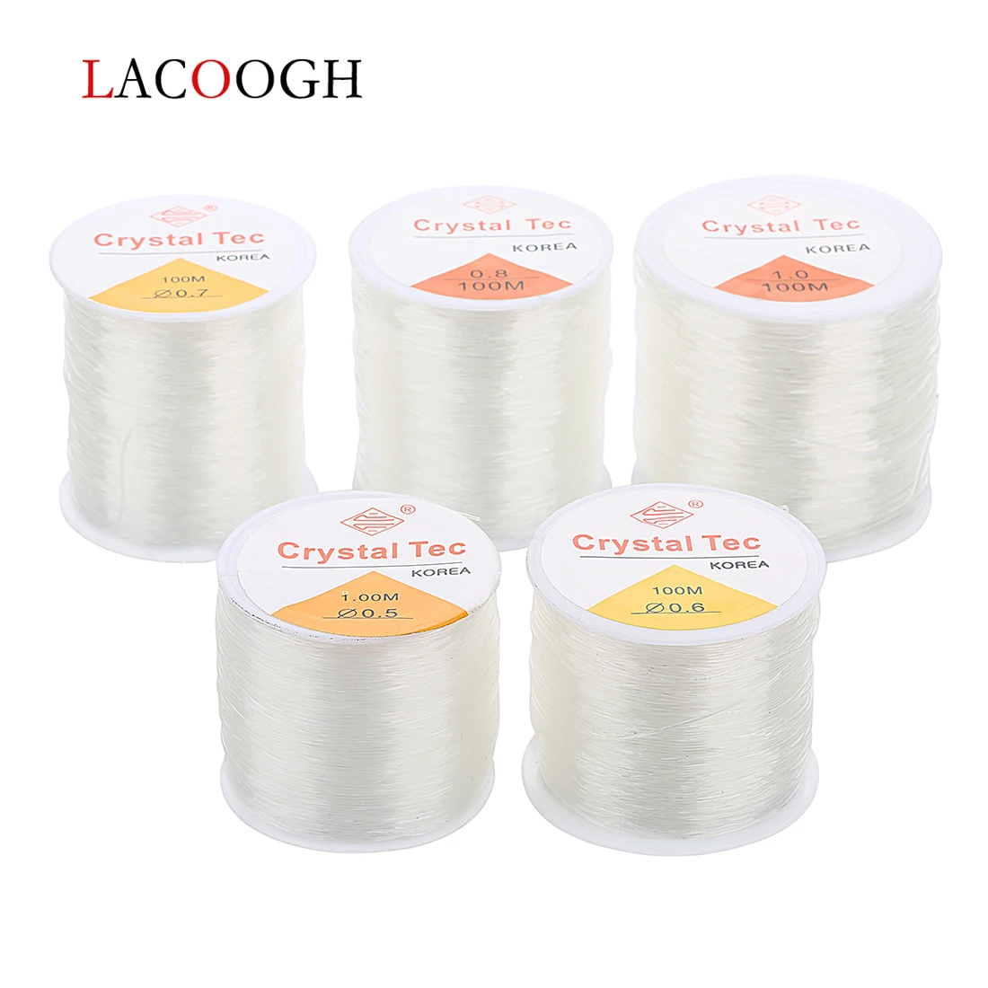 Сильный Эластичный Веревки белого цвета с украшением в виде кристаллов шнура