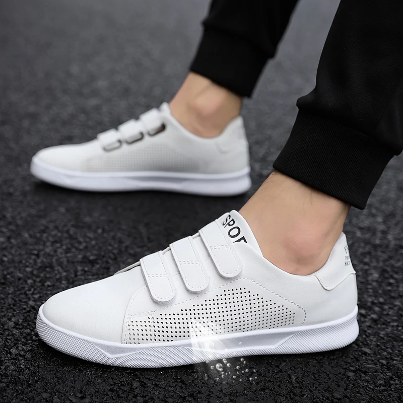 

Sneakers Fashion Shoes Men Casual Non-slip Velcro Wear Sneakers Light Men's Sneakers Outdoor Footwear Zapatos De Hombre N1-08
