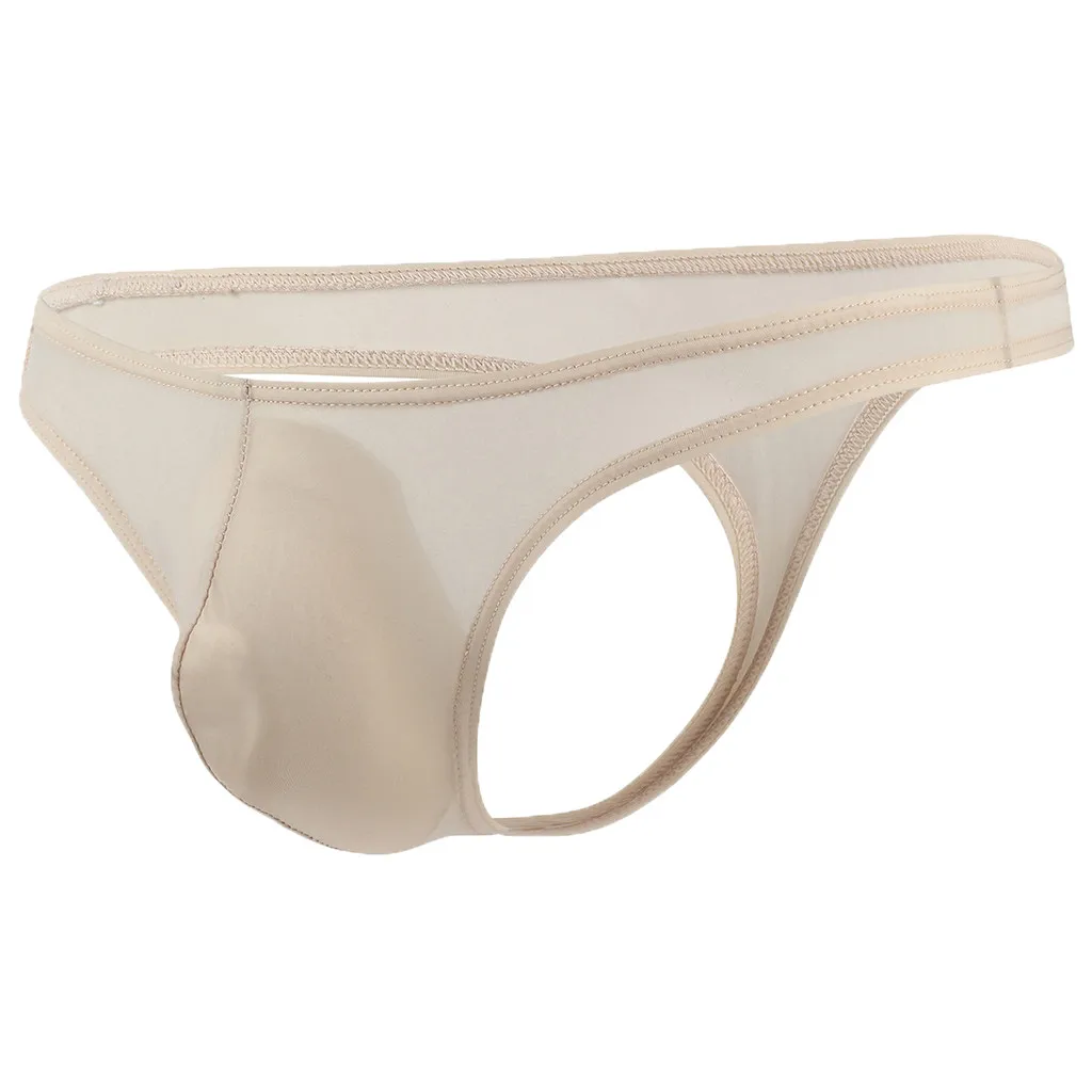 Новое мужское Сексуальное белье u-выпуклая тонкий Стрейнер с низкой талией
