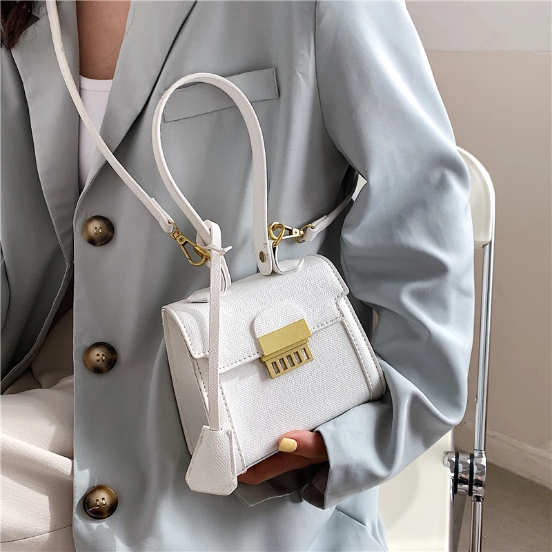 

Brand Women's Small Handbag 2021 Luxury Designer Shoulder Messenger Bag Trend Cute Satchel Women Mini Tote Bag Purse