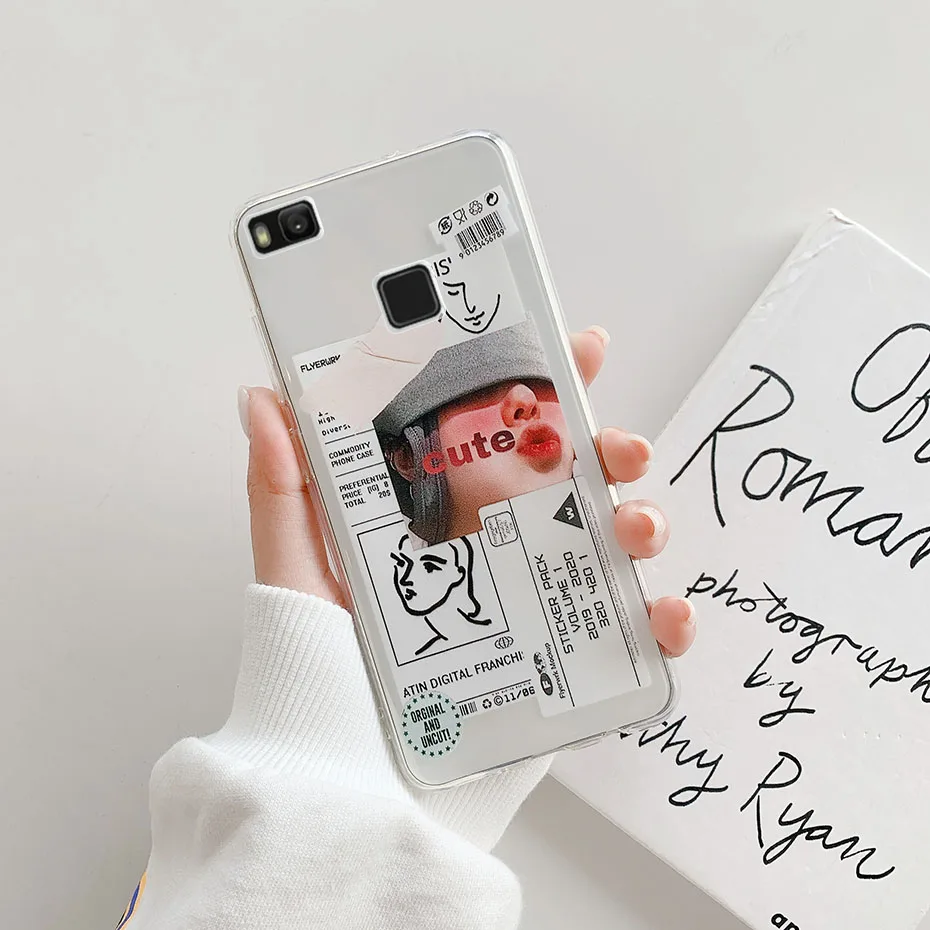 Для Huawei P9 Lite силиконовый чехол для 2016 vns-l21 vns-l31 телефона P9lite Чехлы Coque - купить по