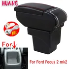 Подлокотник mk2 для Ford Focus 2, автомобильные аксессуары, задний подлокотник для Ford Focus 2, центральный контейнер для хранения USB