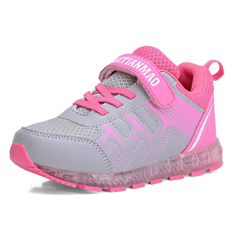 Детская спортивная обувь светодиодная модная светящаяся для мужчин и женщин