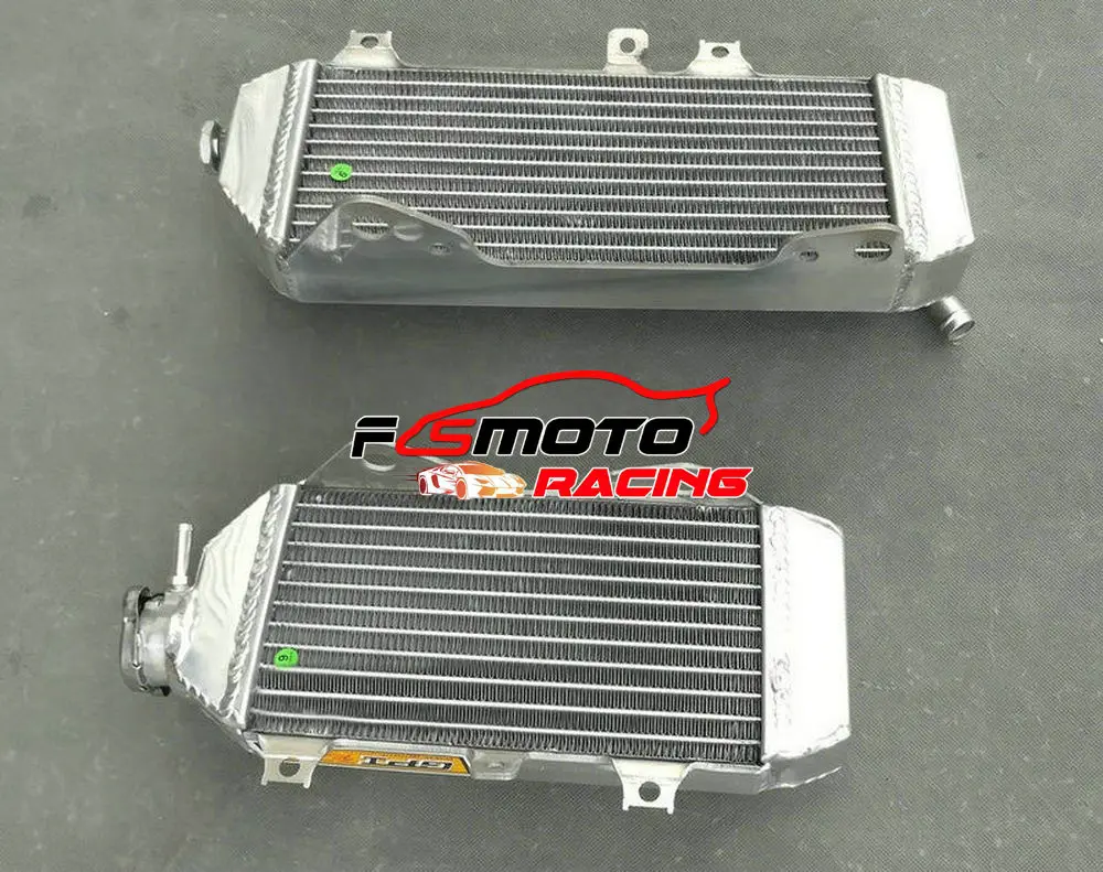 Алюминиевый радиатор с левой и правой стороны для Kawasaki KXF250 KX250F KX252AHF KX 250 F 250F 2017 2018