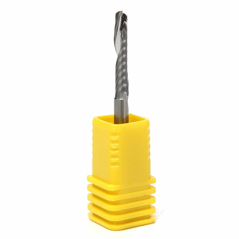 5 шт./лот для левшей режущая фреза спиральная флейта Фрезы с ЧПУ акриловые pcb Pvc